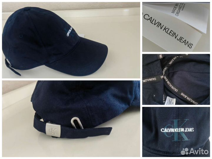 Кепка бейсболка Calvin Klein синяя