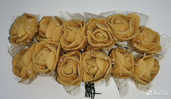 Розочки из фоамирана