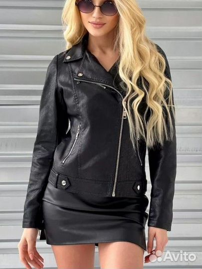 Кожаная куртка косуха