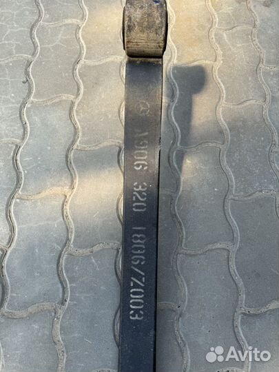 Рессора mercedes sprinter 906