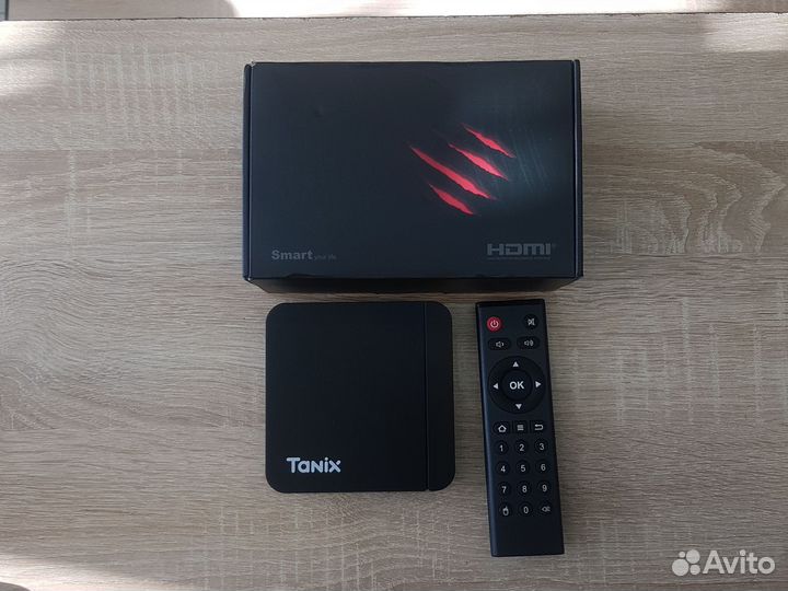 Tanix w2 (4/32) Smart tv приставка прошитая