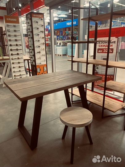 Стол из массива дуба