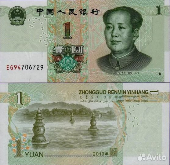 Банкноты Китая
