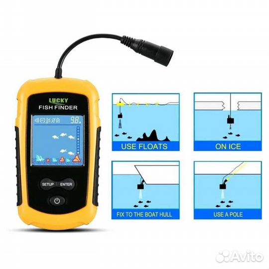 Новый эхолот для летней и зимней рыбалки. Новый