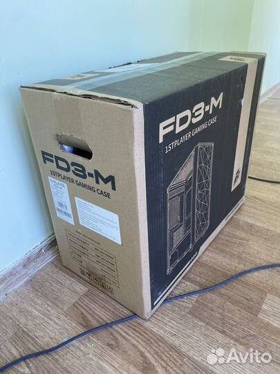 Корпус для пк 1stplayer FD3-M Black + бп FK 600W