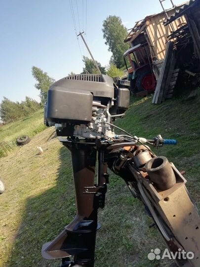 Лодочный мотор гибрид Ветерок12+Чемпион 5 л.с