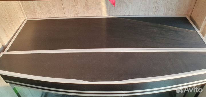 Панорамный аквариум 100л