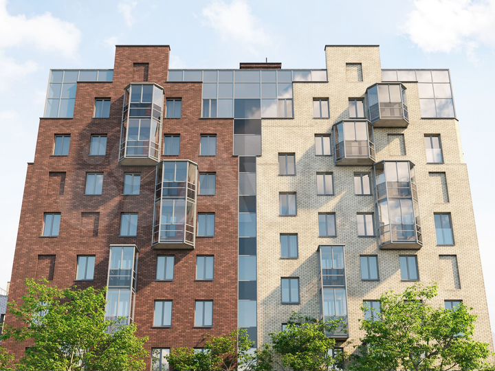 Квартира-студия, 28,6 м², 9/9 эт.