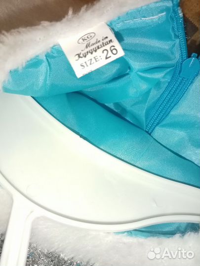 Костюм снегурочки, 4/7лет