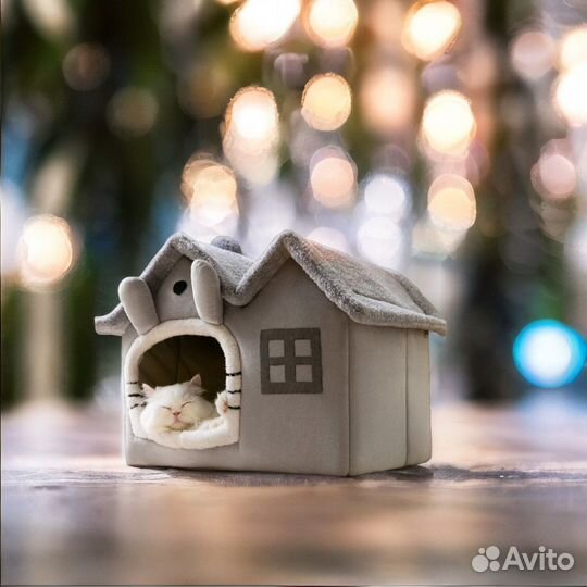 Домик для кошки или миниатюрной собачки (до 3 кг.)