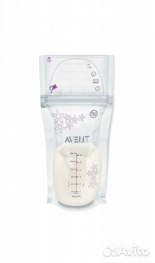 Пакеты для хранения грудного молока Avent