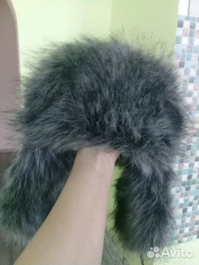 Зимняя шапка на мальчика 58 размер