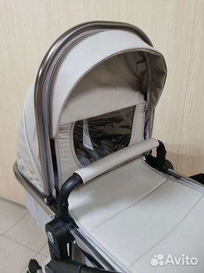 Коляска Luxmom 608 3в1 экокожа