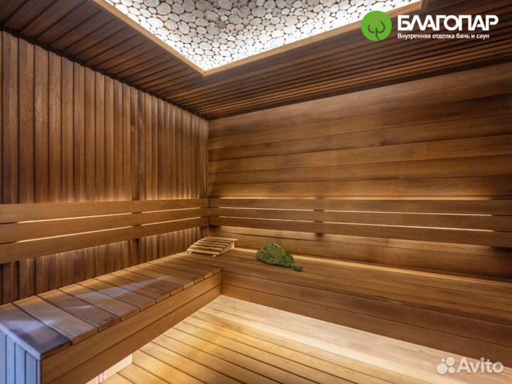 Доска для банных полок Термо липа 60