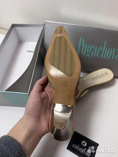 Туфли Alla pugacheva новые винтаж кожа