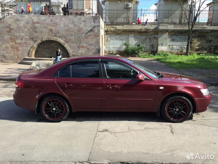 Дефлекторы окон Hyundai Sonata 5 (2004-2010)