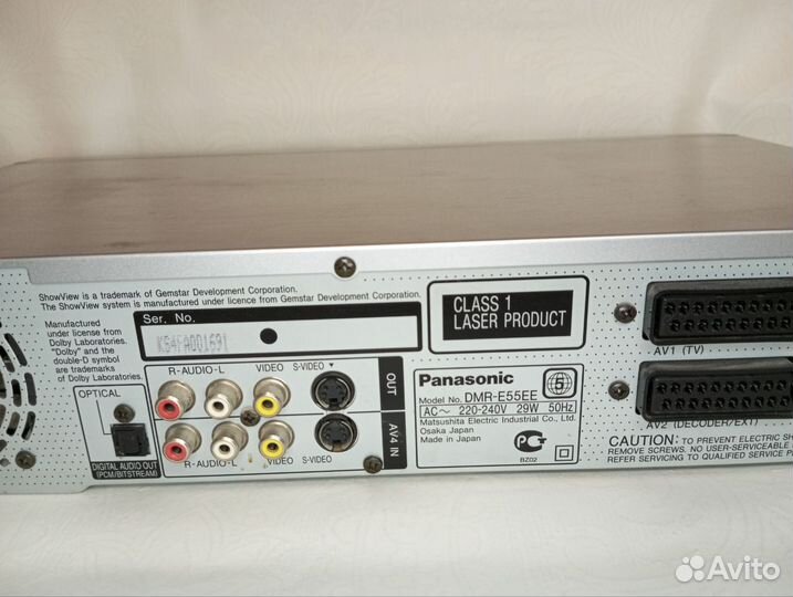 Dvd рекордер Panasonic