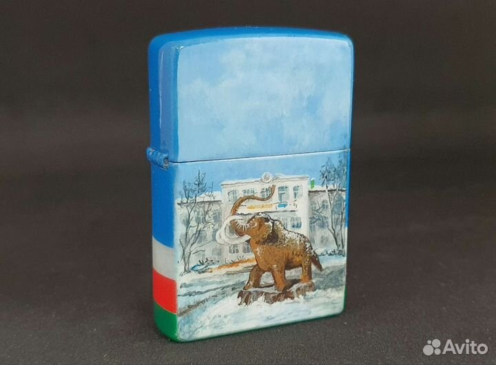 Зажигалка Zippo - Якутия: Институт мерзлотоведения