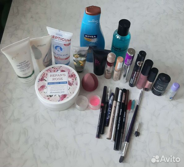 Косметика пакетом б/у