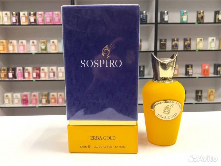 Унисекс Sospiro Erba Gold Соспиро Эрба Голд 100мл