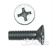 Винт М 6*1,0*20 с плоской головкой и крестообразны