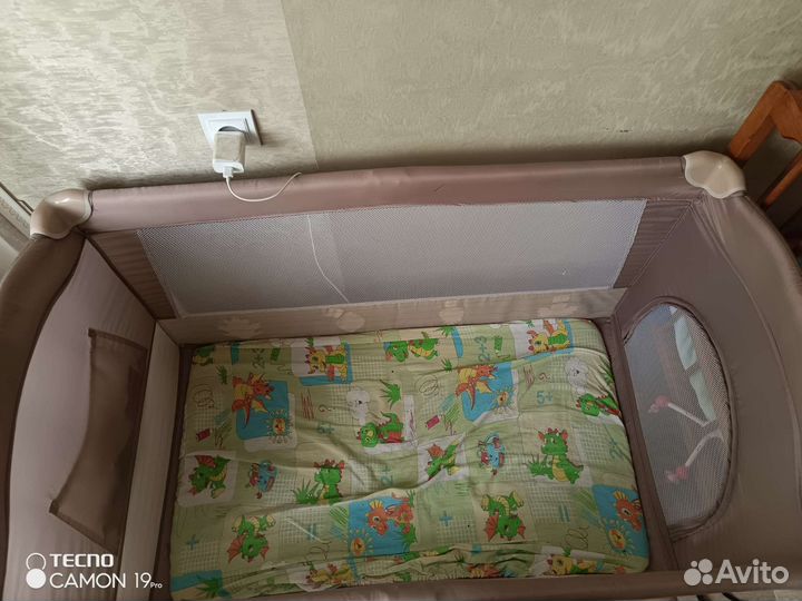 Детская кровать манеж