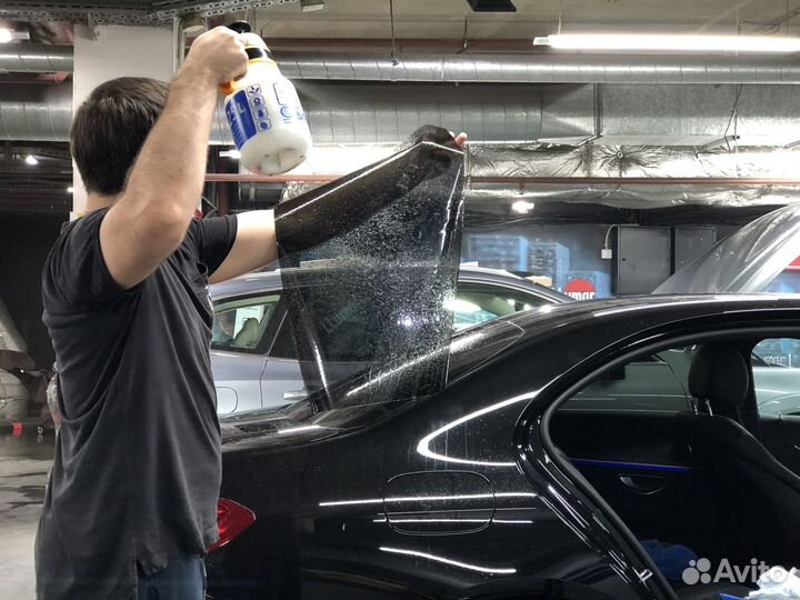 Тонировка стёкол авто
