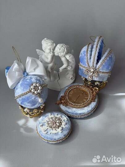 Ёлочные шары ручной работы