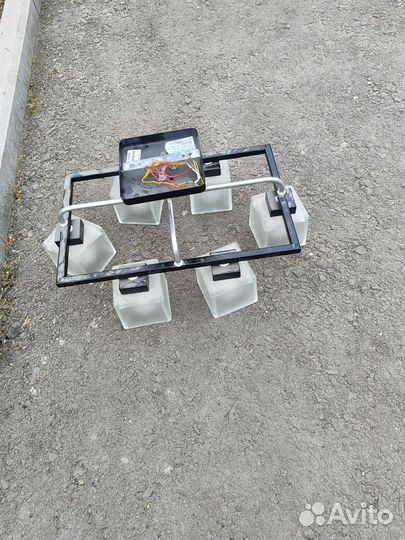 Люстра потолочная бу