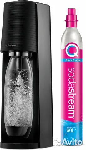 Устройство газации Sodastream Terra, черный