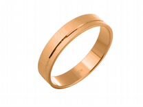 Золотое обручальное кольцо 5 мм