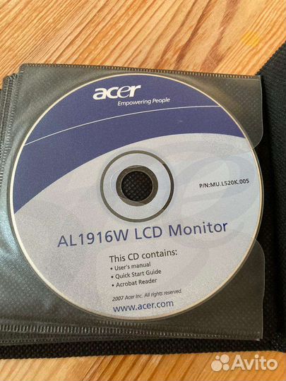 Драйверы и шнуры для компьютера