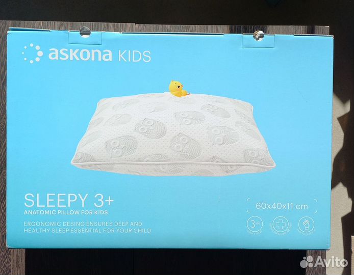 Детская подушка Sleepy 3+ Askona