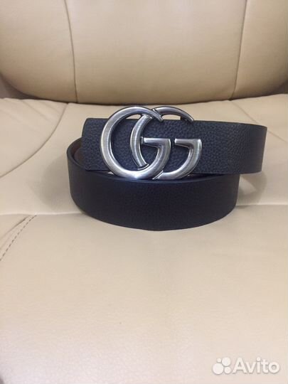 Ремень новый натуральная кожа Gucci
