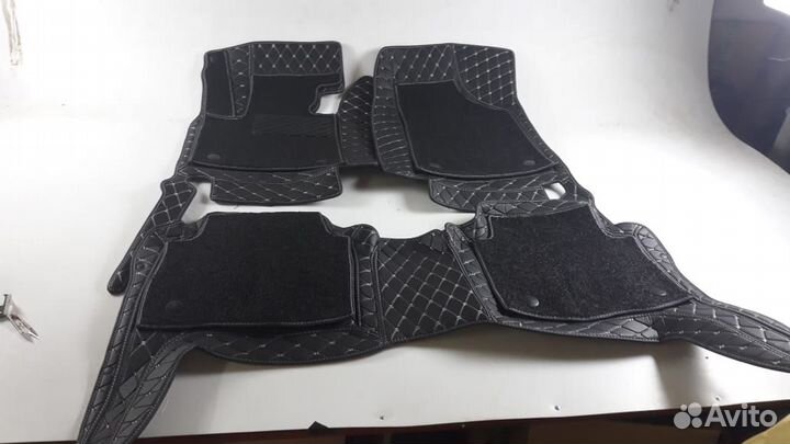 3D Коврики Exeed Салон Багажник из Экокожи