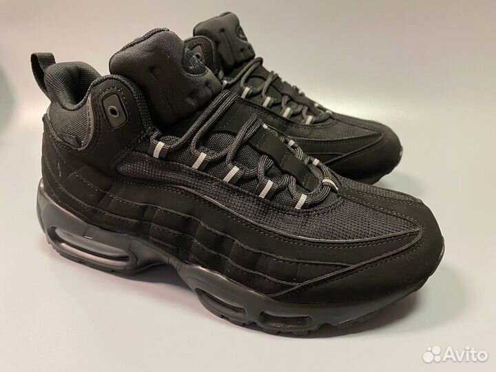 Кроссовки nike air max 95 зимние с мехом