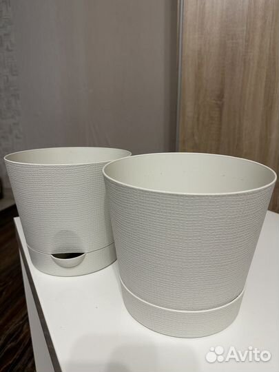 Горшок для цветов пластик