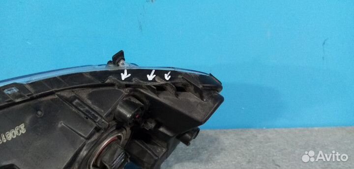 Правая противотуманная фара Hyundai Tucson 3