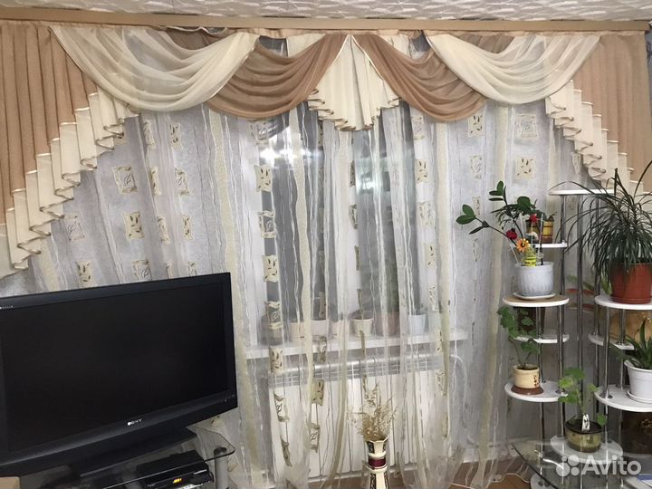 Тюль с ламбрекеном