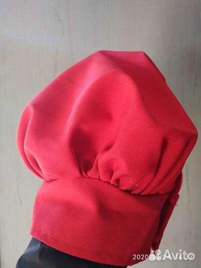 Комплект фартук и колпак