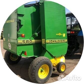 Пресс-подборщик John Deere 580, 1996