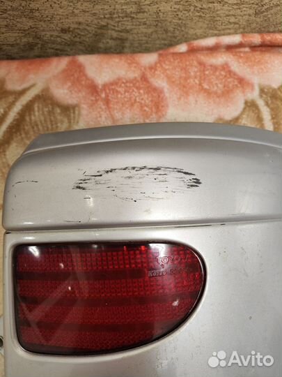 Задний бампер Тойота funcargo