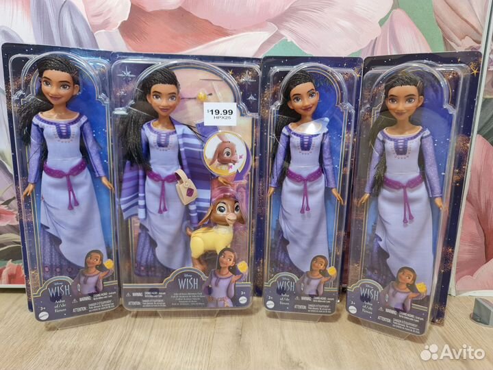 Кукла Аша Заветное желание mattel Wish Asha