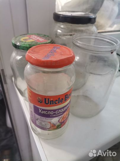 Банки стеклянные разные