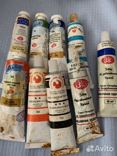 Масляные краски продам «ладога « «мастер класс «