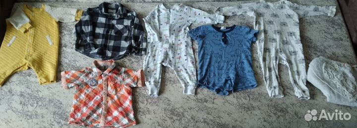 Большой пакет вещей на мальчика 74-80