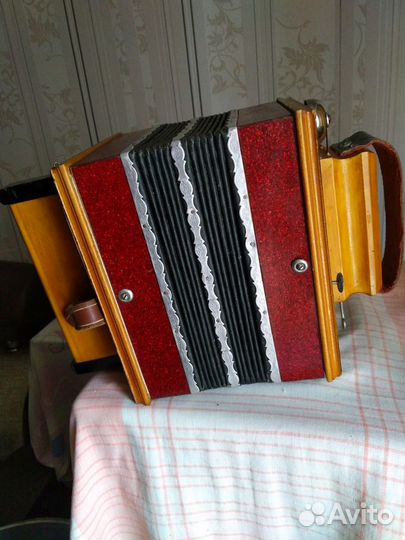 Гармонь Саратовская с колокольчиками