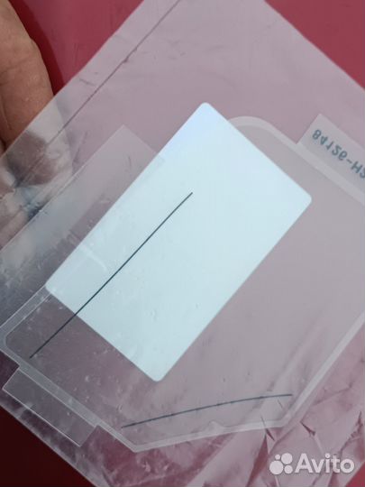 Защитная плёнка на порог задняя правая Hyundai