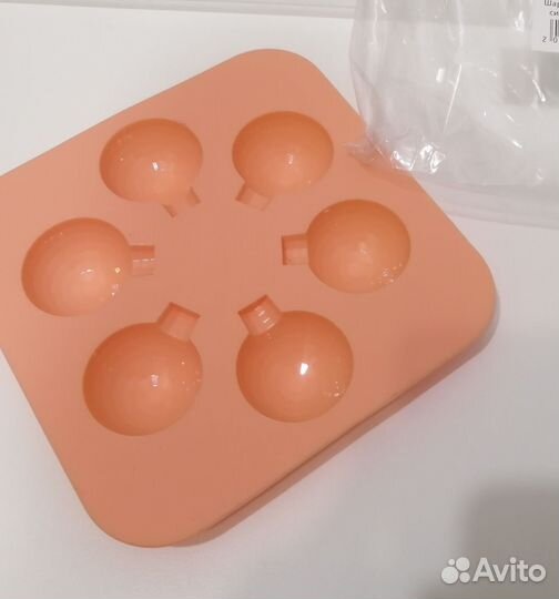 Форма новогодние шары