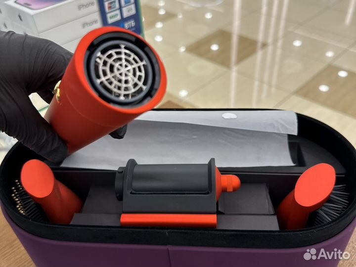 Dyson hs05 long Topaz Orange лимитированный